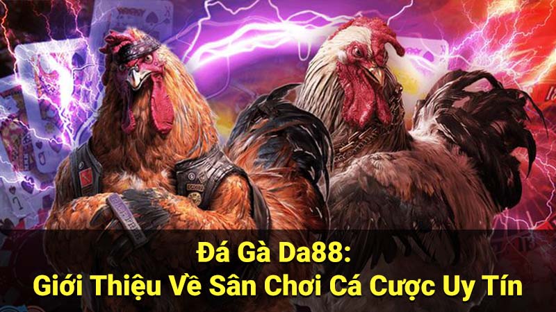 Đá Gà Da88: Giới Thiệu Về Sân Chơi Cá Cược Uy Tín